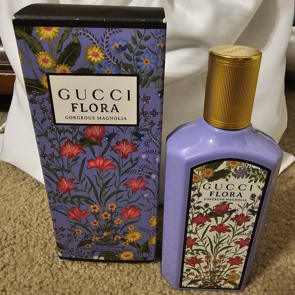 Gucci Flora Gorgeous Magnolia Body Lotion - Purple